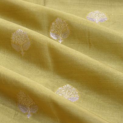 Pure handwoven banarasi brocade fabric/ 