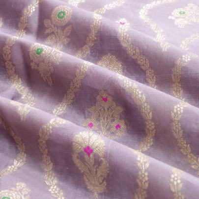 Pure handwoven banarasi brocade fabric/ Pure Banarasi fabrics