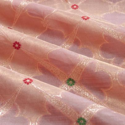 Pure handwoven banarasi brocade fabric/ Pure Banarasi fabrics