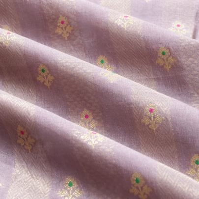 Pure handwoven banarasi brocade fabric/