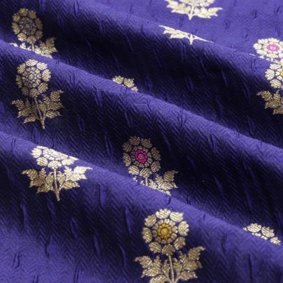 Pure handwoven banarasi brocade fabric/ Pure Banarasi fabrics