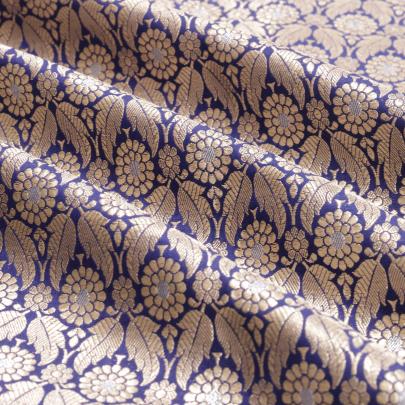 Pure handwoven banarasi brocade fabric/ Pure Banarasi fabrics