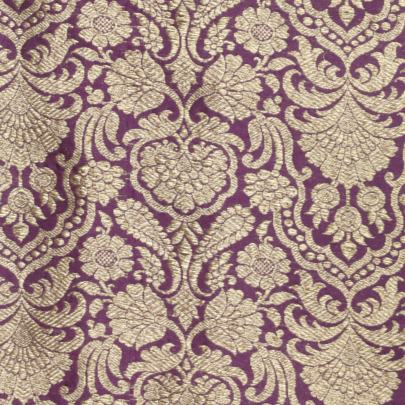 Pure handwoven banarasi brocade fabric/ Banarasi Brocade