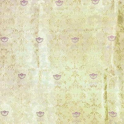 Pure handwoven banarasi brocade fabric/ Banarasi Brocade