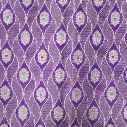 Pure handwoven banarasi brocade fabric/ Pure Banarasi fabrics