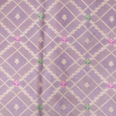 Pure handwoven banarasi brocade fabric/ Pure Banarasi fabrics