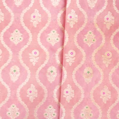 Pure handwoven banarasi brocade fabric/ Pure Banarasi fabrics