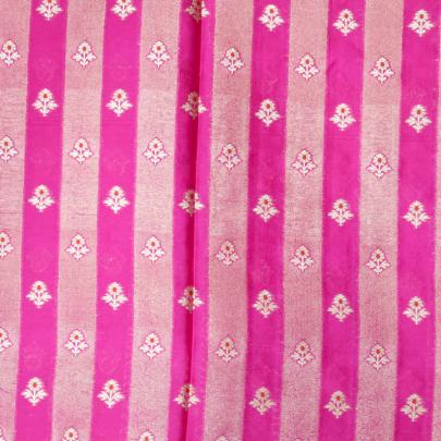 Pure handwoven banarasi brocade fabric/ Pure Banarasi fabrics