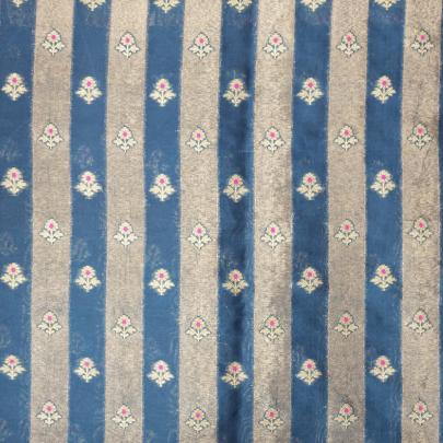 Pure handwoven banarasi brocade fabric/ Pure Banarasi fabrics