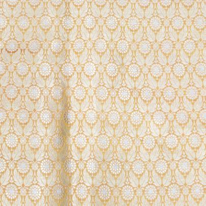 Pure handwoven banarasi brocade fabric/ Pure Banarasi fabrics