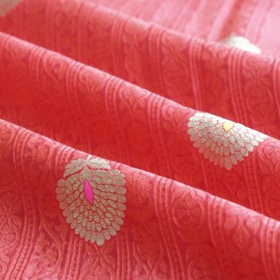 Pure handwoven banarasi fabric/ Pure Banarasi fabrics