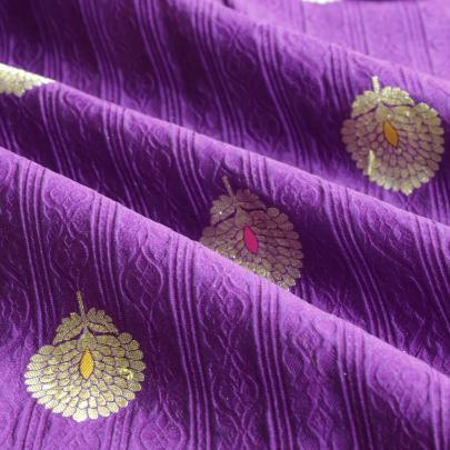 Pure handwoven banarasi fabric/ 