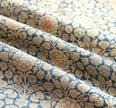 Pure handwoven banarasi fabric/ 