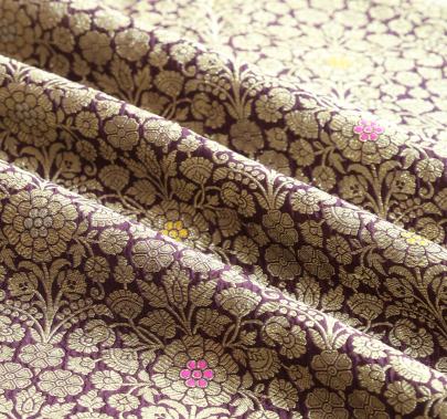 Pure handwoven banarasi fabric/ 