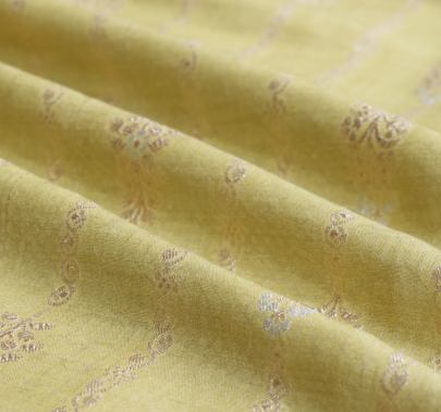 Pure handwoven banarasi fabric/ 