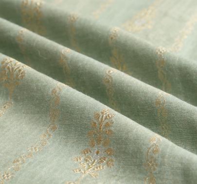 Pure handwoven banarasi fabric/ 