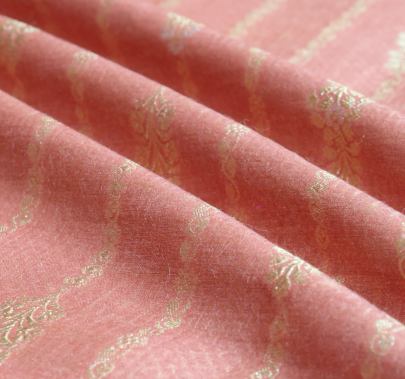 Pure handwoven banarasi fabric/