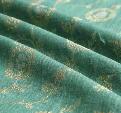 Pure handwoven banarasi fabric/