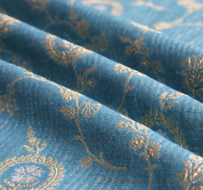 Pure handwoven banarasi fabric/ 