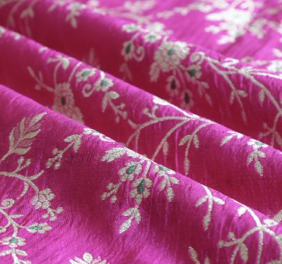 Pure handwoven banarasi fabric/ 