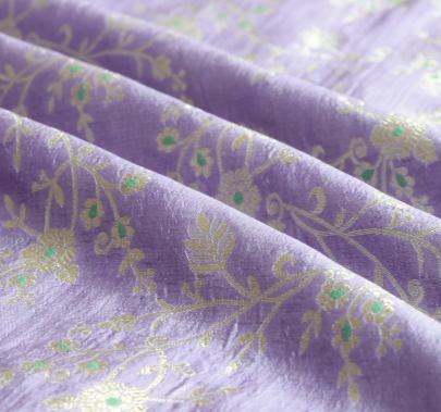 Pure handwoven banarasi fabric/ 