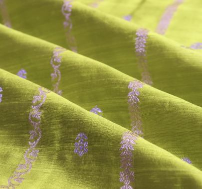 Pure handwoven banarasi fabric/