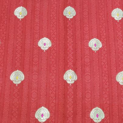 Pure handwoven banarasi fabric/ Pure Banarasi fabrics