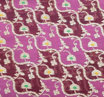 Pure handwoven banarasi fabric/ Pure Banarasi fabrics