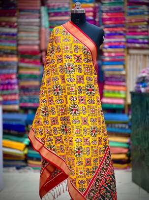 Pure silk patola duppata/