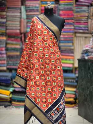 Pure silk patola duppata/ 