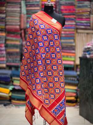 Pure silk patola duppata/ 