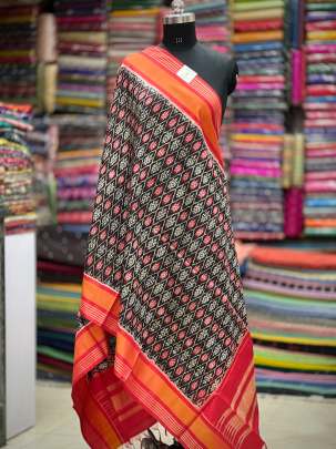 Pure silk patola duppata/