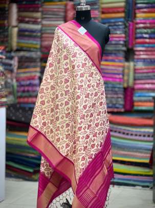 Pure silk patola duppata/