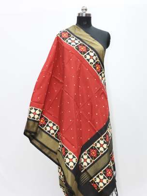 Pure silk patola duppata/