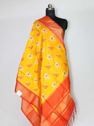 Pure silk patola duppata/