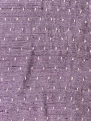 Raw Silk Banarasi Greyish Purple/ Pure Banarasi fabrics