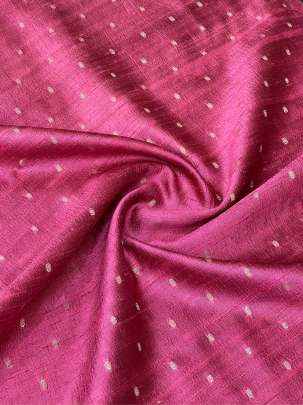 Raw Silk Banarasi Pastel Pink/ 