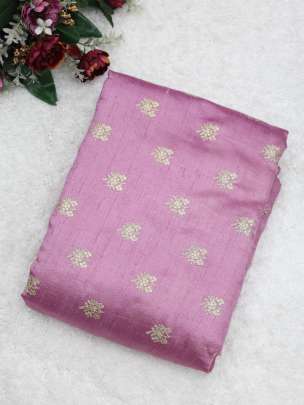 Raw silk with golden butta work fabric/ Banarasi Work