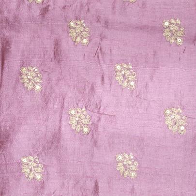 Raw silk with golden butta work fabric/ Banarasi Work