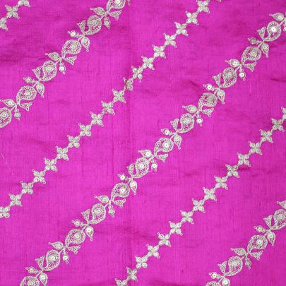 Raw silk with golden work fabric/ Banarasi Work