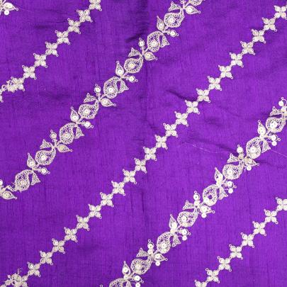 Raw silk with golden work fabric/ Banarasi Work