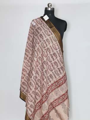 Silk kalamkari duppata/ Traditional duppatas & stoles