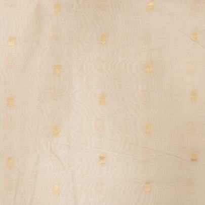 Tissue with golden banarasi butti fabric/ Pure Banarasi fabrics