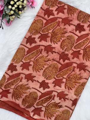 Vanaspati handblocked Cotton print/