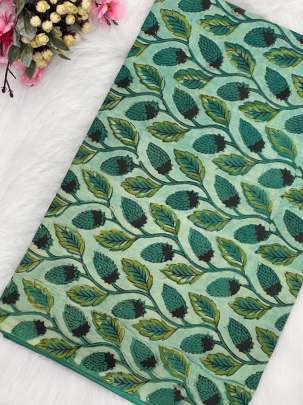 Vanaspati handblocked Cotton print/ 