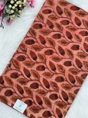 Vanaspati handblocked Cotton print/